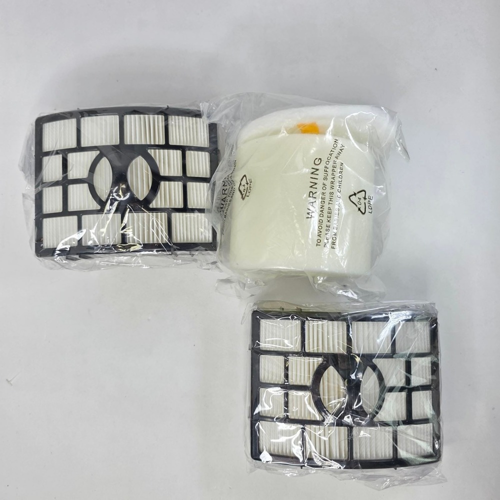 I-clean Filter Kit for Shark Rotator NV650 NV752, 2 HEPA & 1 Foam Felt Set